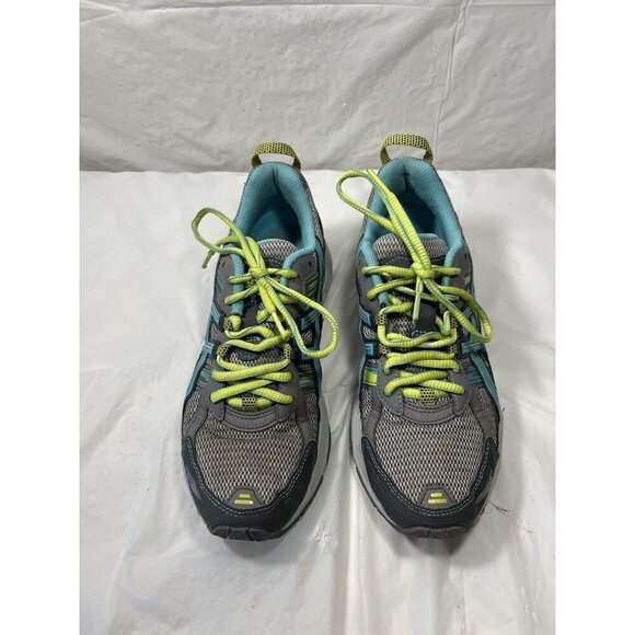 Asics Womens Gel Venture 5 T5N8N Multicolor Teal Running Shoes Sneakers Size 8 - Picture 1 of 14